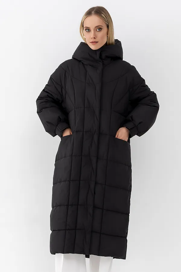 Пуховик HOOPS, черный - фото 2