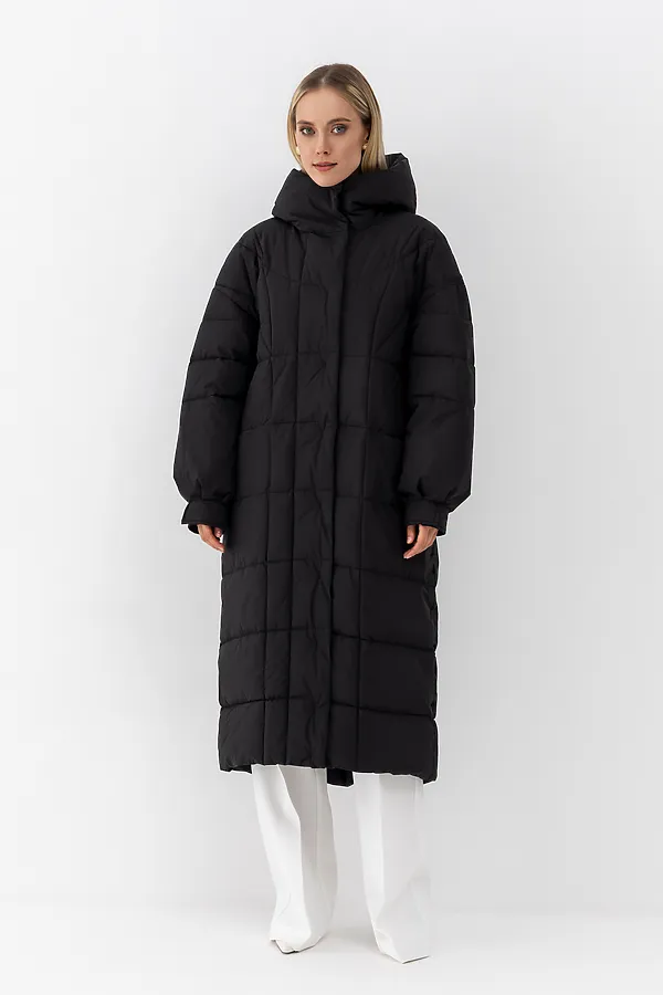 Пуховик HOOPS, черный - фото 2
