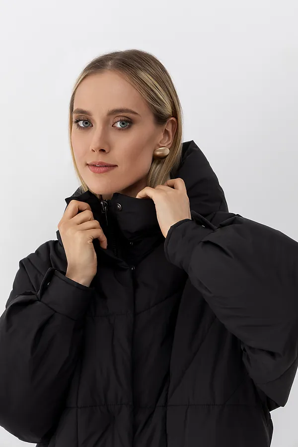 Пуховик HOOPS, черный - фото 2