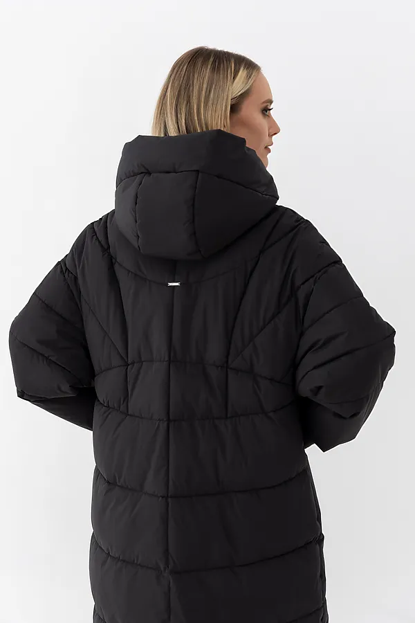 Пуховик HOOPS, черный - фото 2