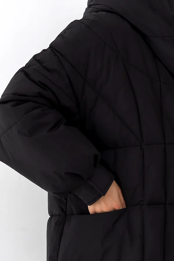 Пуховик HOOPS, черный - фото 2