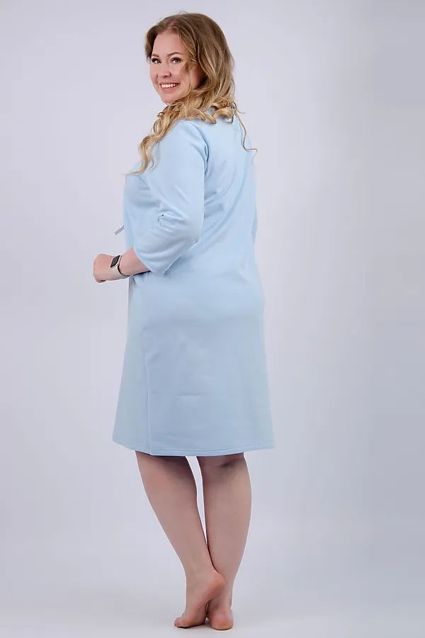 Сорочка Лаванда НАТАЛИ, голубой - фото 2