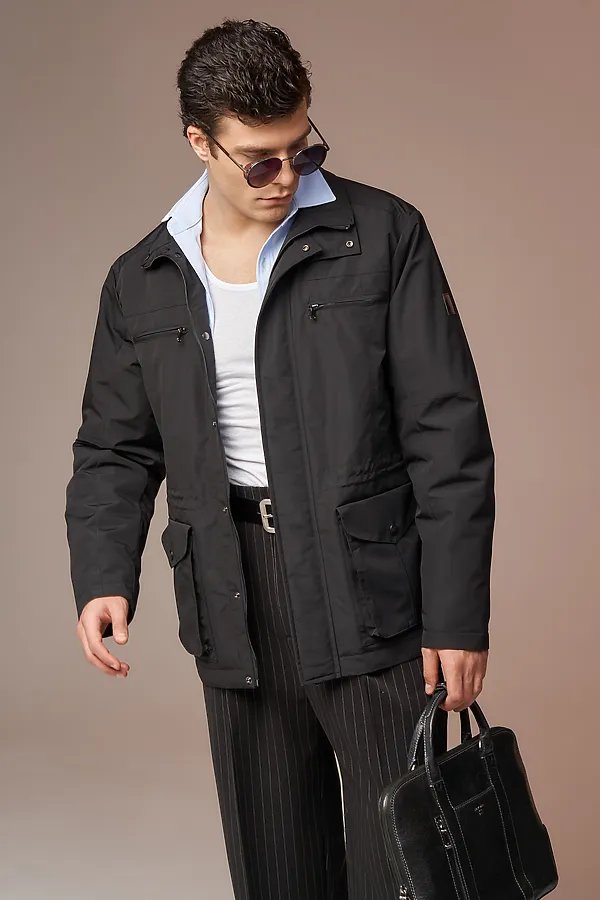 Куртка HOOPS, черный - фото 2