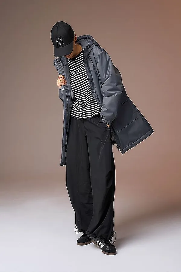 Плащ HOOPS, графит - фото 2