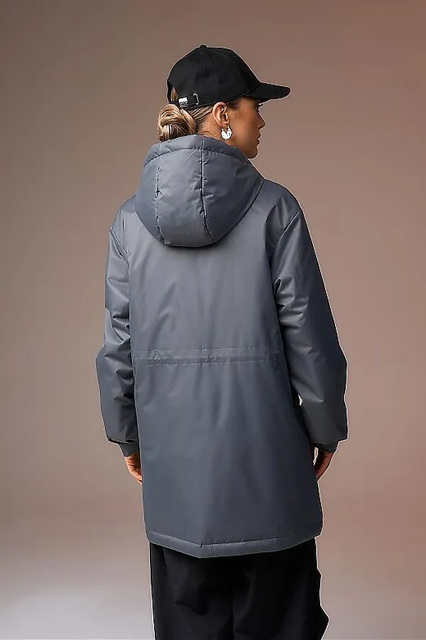 Плащ HOOPS, графит - фото 2