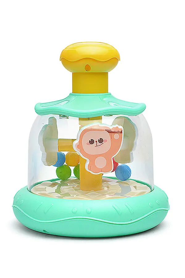 Юла "Веселая карусель" в коробке URAL TOYS, мультиколор - фото 2