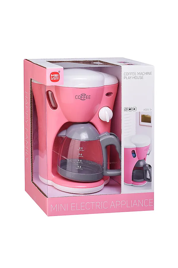 Бытовая техника LS820C71 "Кофемашина" в коробке URAL TOYS, розовый - фото 2