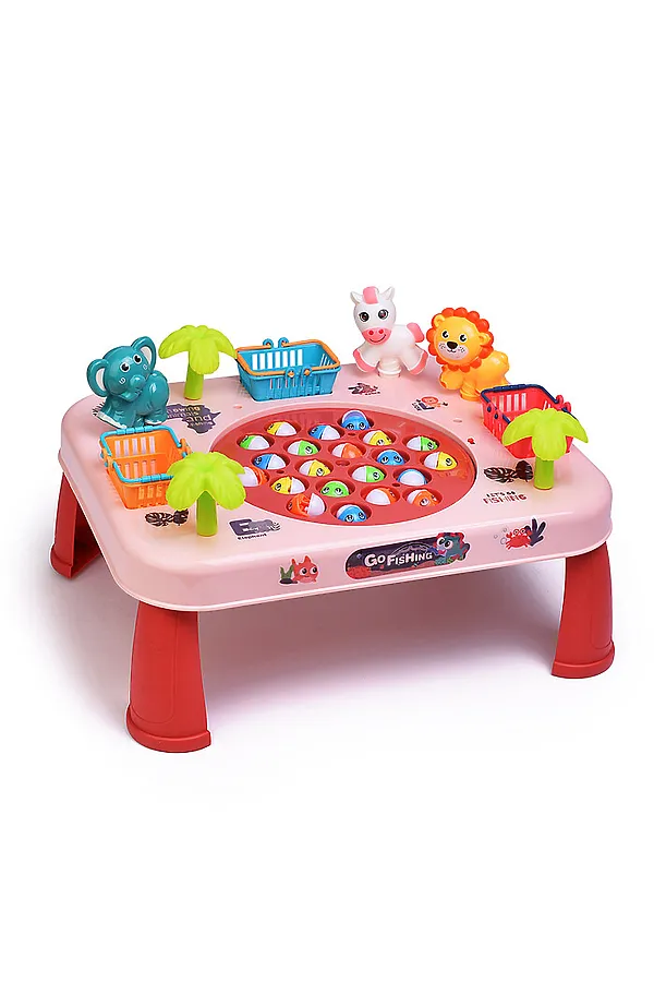 Набор рыбалка 7732B "Веселые животные" в коробке URAL TOYS, в ассортименте - фото 2