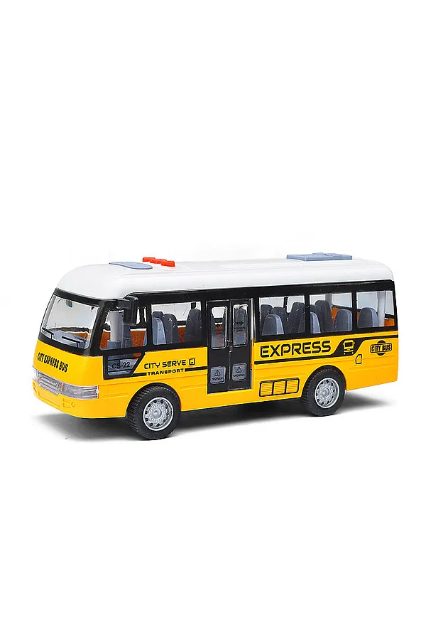 Машина "Автобус" на батарейках, в коробке URAL TOYS, в ассортименте - фото 2