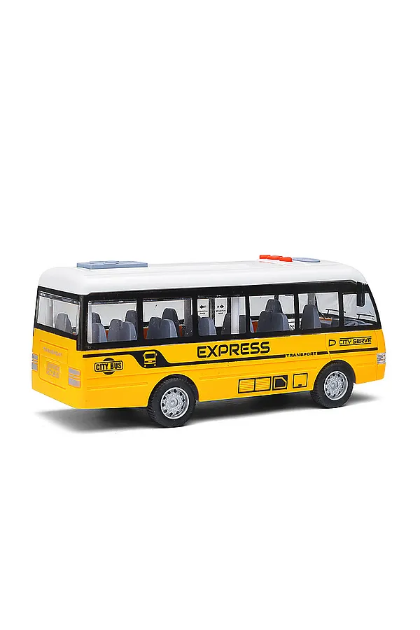 Машина "Автобус" на батарейках, в коробке URAL TOYS, в ассортименте - фото 2
