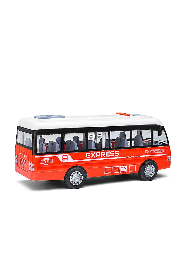 Машина "Автобус" на батарейках, в коробке URAL TOYS, в ассортименте - фото 2