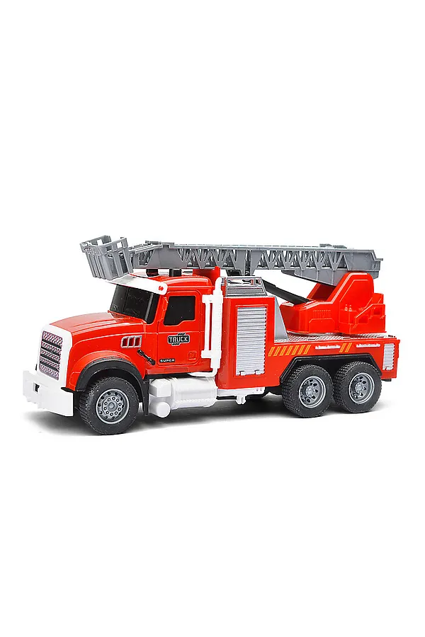 Машина "Пожарная машина" (свет, звук, спрей) в коробке URAL TOYS, в ассортименте - фото 2
