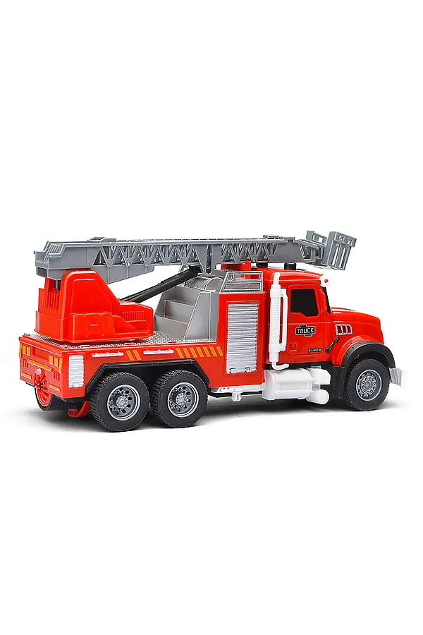 Машина "Пожарная машина" (свет, звук, спрей) в коробке URAL TOYS, в ассортименте - фото 2