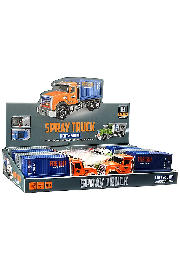 Машина "Грузовик" в коробке URAL TOYS, в ассортименте - фото 2