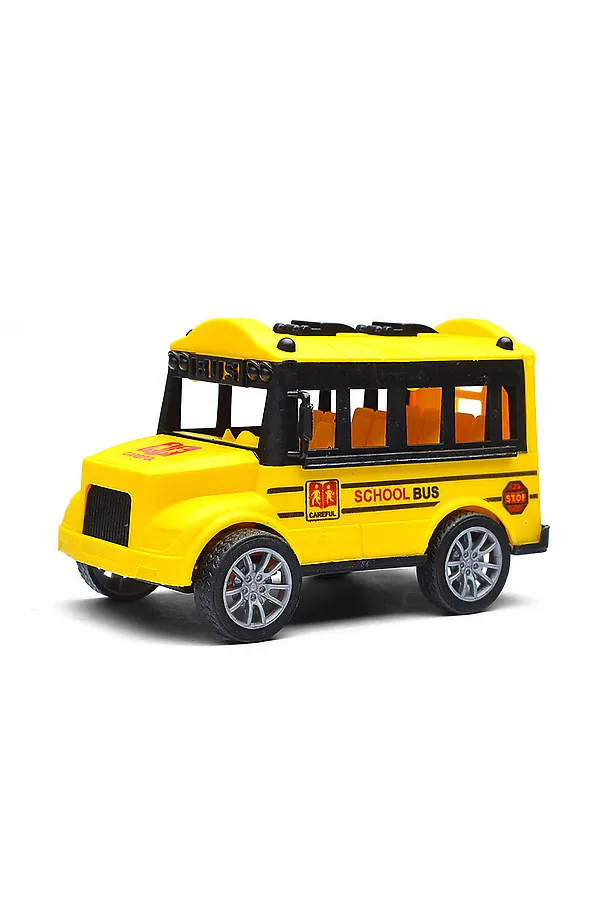 Машина "Школьный автобус" в коробке URAL TOYS, в ассортименте - фото 2