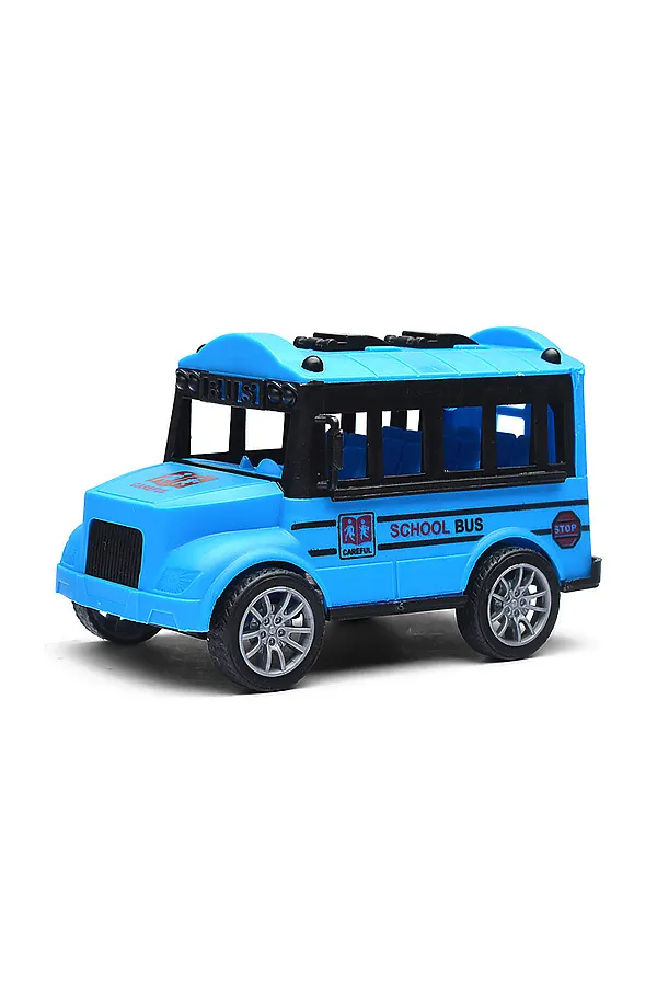 Машина "Школьный автобус" в коробке URAL TOYS, в ассортименте - фото 2