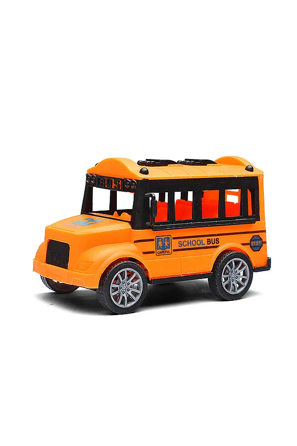 Машина "Школьный автобус" в коробке URAL TOYS, в ассортименте - фото 2