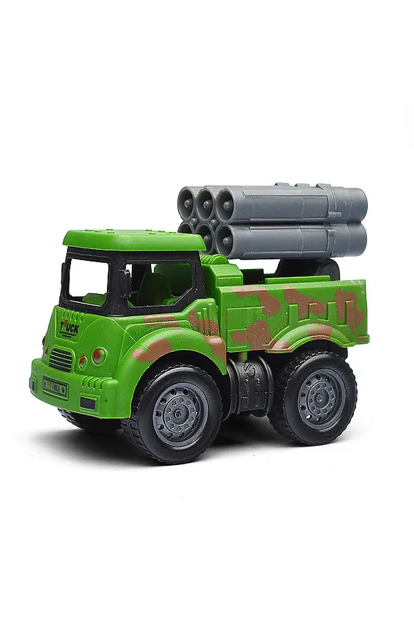 Машина "Военный транспорт" в коробке URAL TOYS, в ассортименте - фото 2