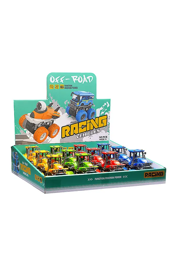Машина "Трюкач" в коробке URAL TOYS, в ассортименте - фото 2