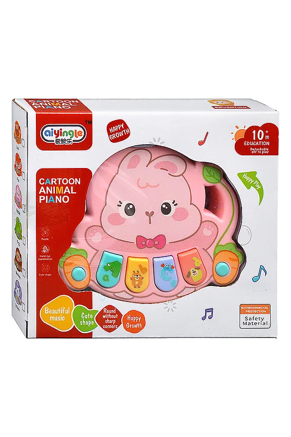 Пианино "Крольчонок" в коробке URAL TOYS, мультиколор - фото 2