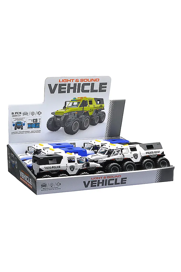 Машина "Супер джип" в коробке URAL TOYS, мультиколор - фото 2