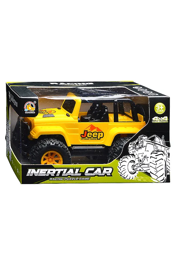Машина "Джип" в коробке URAL TOYS, мультиколор - фото 2