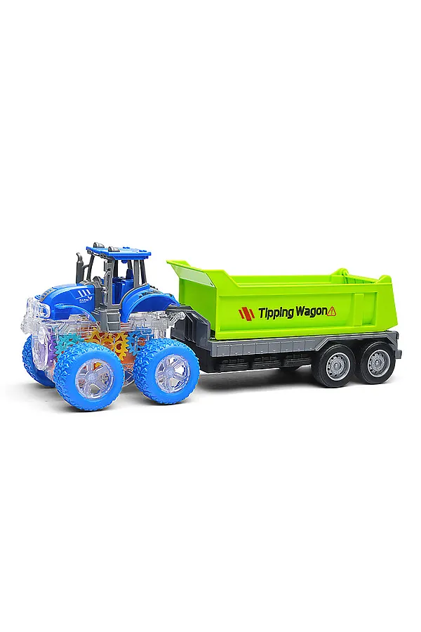 Машина "Фермерский трейлер" в коробке URAL TOYS, мультиколор - фото 2