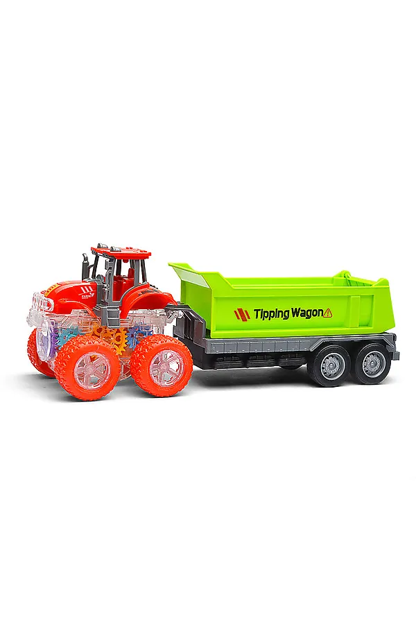 Машина "Фермерский трейлер" в коробке URAL TOYS, мультиколор - фото 2