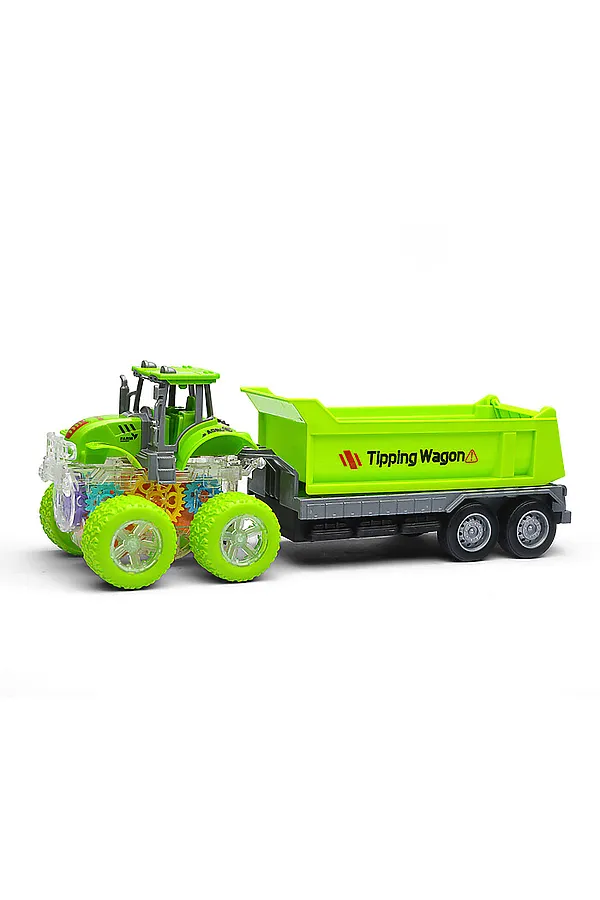 Машина "Фермерский трейлер" в коробке URAL TOYS, мультиколор - фото 2