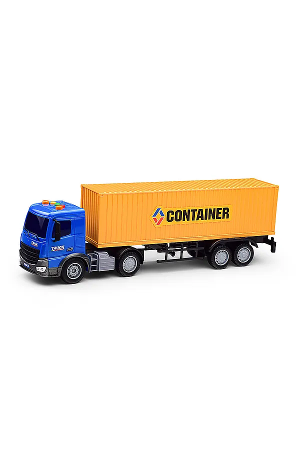 Машина "Контейнер" (свет, звук) в коробке URAL TOYS, мультиколор - фото 2