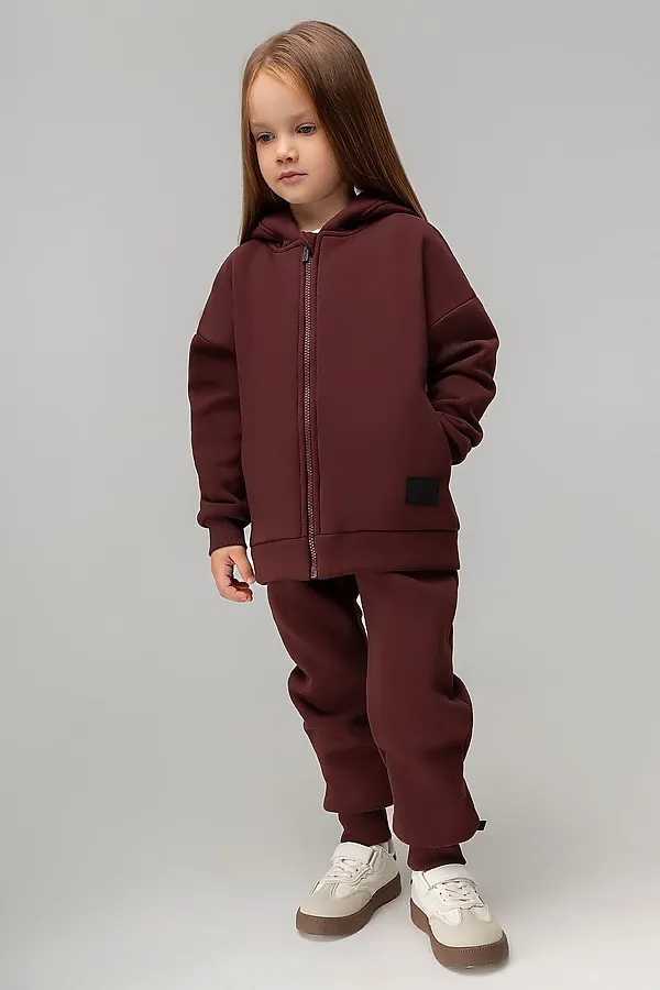 Костюм (Толстовка+Брюки) BODO-S, темно-коричневый - фото 2