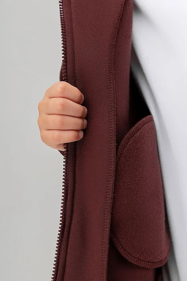 Костюм (Толстовка+Брюки) BODO-S, темно-коричневый - фото 2