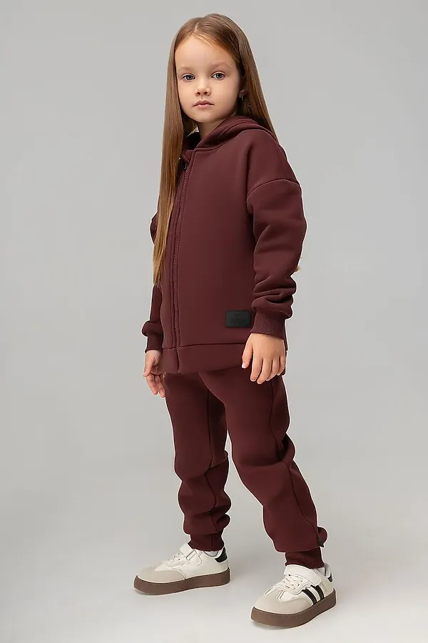 Костюм (Толстовка+Брюки) BODO-S, темно-коричневый - фото 2