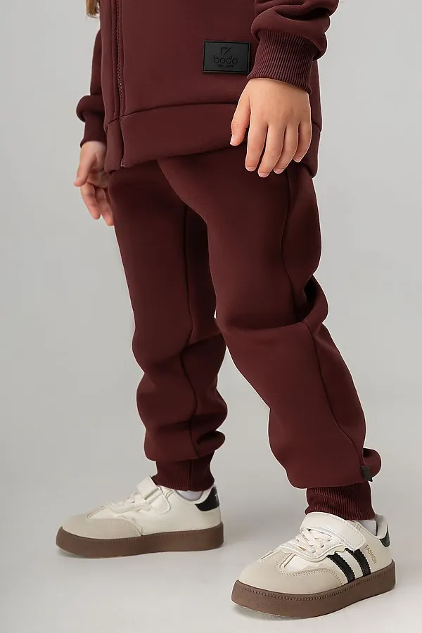 Костюм (Толстовка+Брюки) BODO-S, темно-коричневый - фото 2