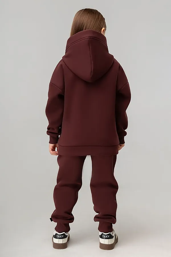 Костюм (Толстовка+Брюки) BODO-S, темно-коричневый - фото 2