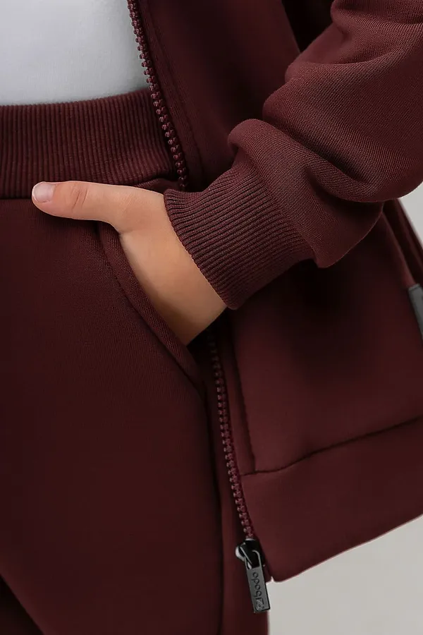 Костюм (Толстовка+Брюки) BODO-S, темно-коричневый - фото 2