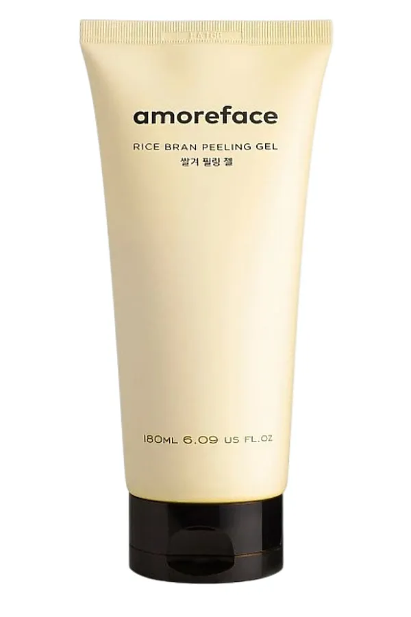 Amoreface Пилинг-гель для лица с рисовыми отрубями / Rice Peeling Gel, 180 мл KRISTALLER, бежевый - фото 2