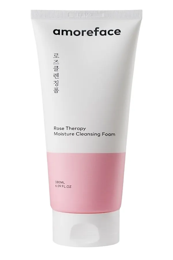 Amoreface Пенка для умывания с экстрактом розы / Rose Cleansing Foam, 180 мл KRISTALLER, розовый - фото 2