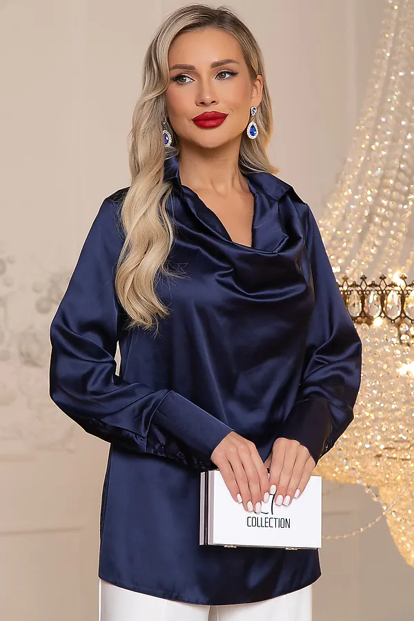 Блуза LADY TAIGA, сапфир - фото 2