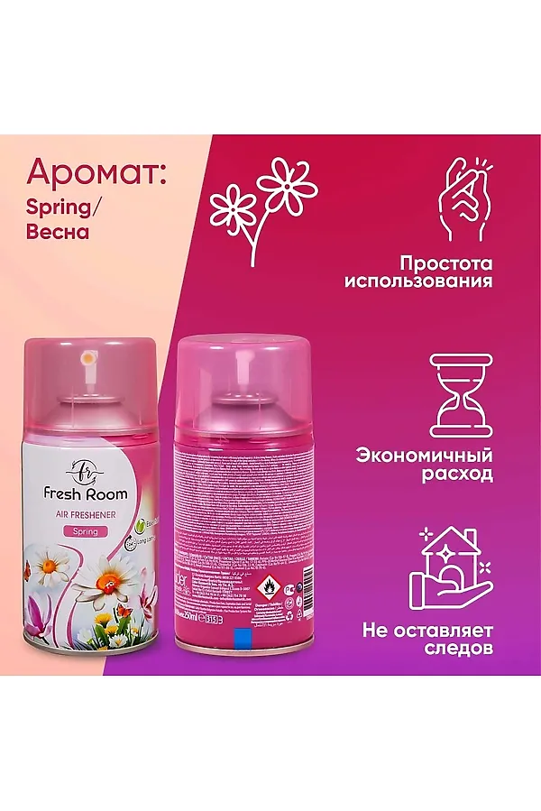 Освежитель воздуха КОСМЕТИКА ИЗ ТУРЦИИ, розовый - фото 2