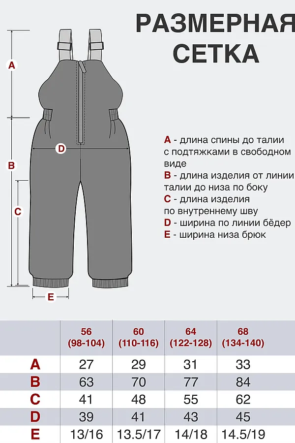 Полукомбинезон УТЁНОК, черный - фото 2
