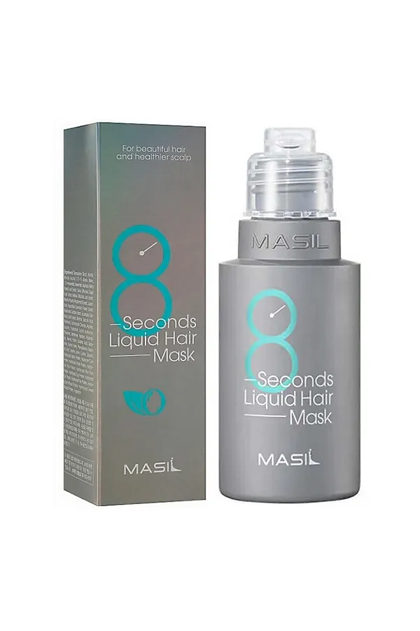 Masil Маска для объема волос / 8 Seconds Liquid Hair Mask, 50 мл KRISTALLER, серый - фото 2