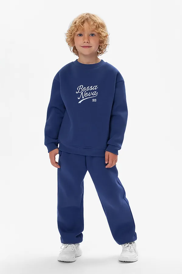 Свитшот BOSSA NOVA, синий - фото 2