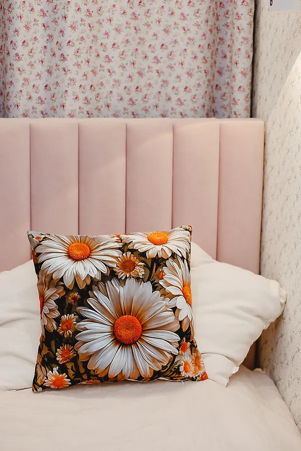 Наволочка декоративная декоративная 1 шт 3D эффект НАТАЛИ, черный - фото 2