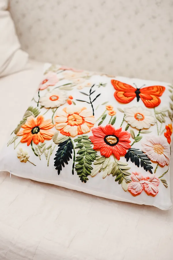 Наволочка декоративная декоративная 2 шт 3D эффект НАТАЛИ, бежевый - фото 2