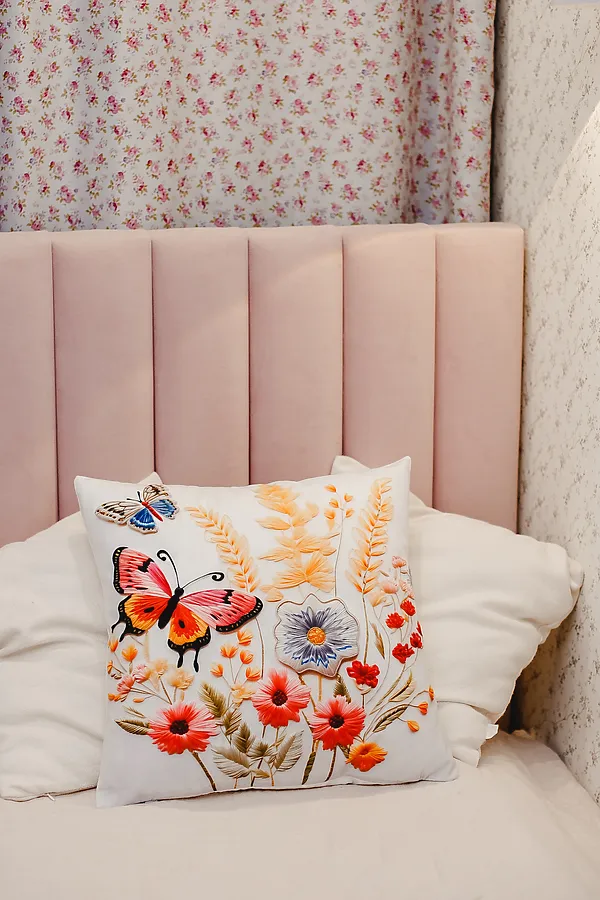 Наволочка декоративная декоративная 2 шт 3D эффект НАТАЛИ, бежевый - фото 2