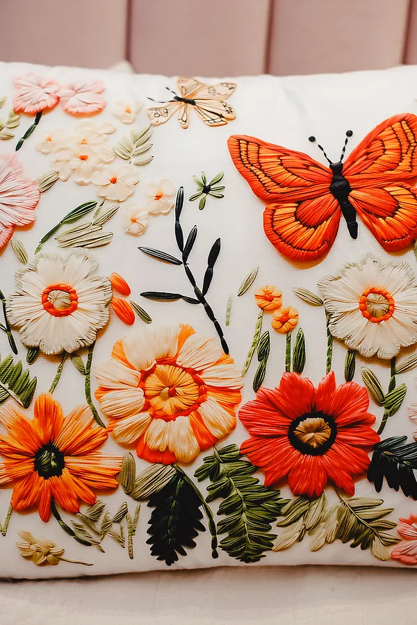 Наволочка декоративная декоративная 2 шт 3D эффект НАТАЛИ, бежевый - фото 2