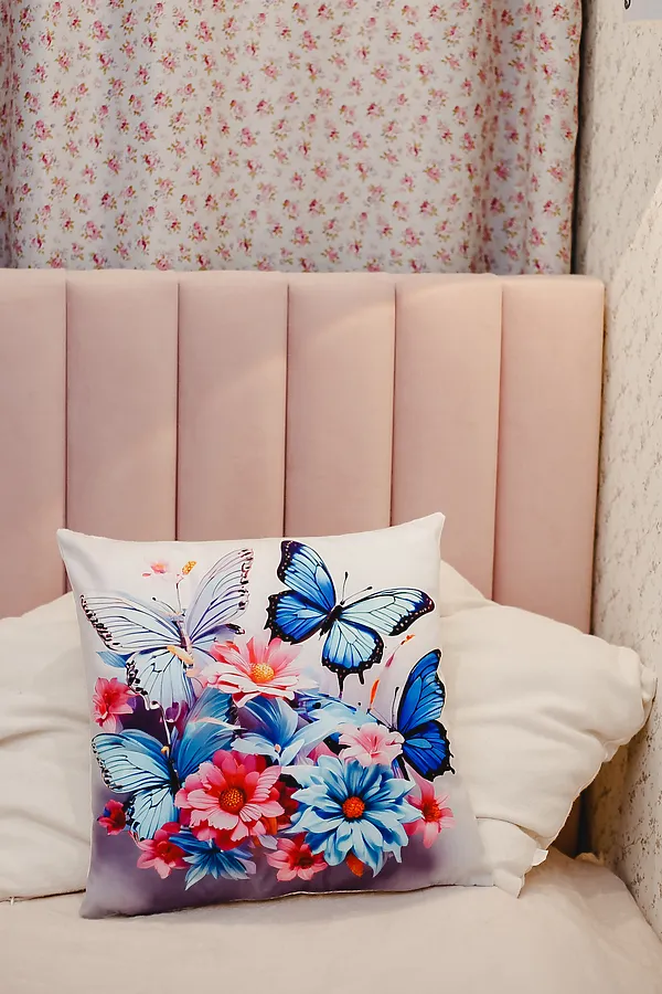 Наволочка декоративная декоративная 2 шт 3D эффект НАТАЛИ, сиреневый - фото 2