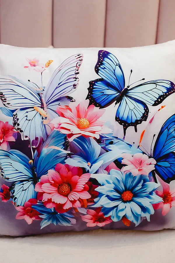 Наволочка декоративная декоративная 2 шт 3D эффект НАТАЛИ, сиреневый - фото 2