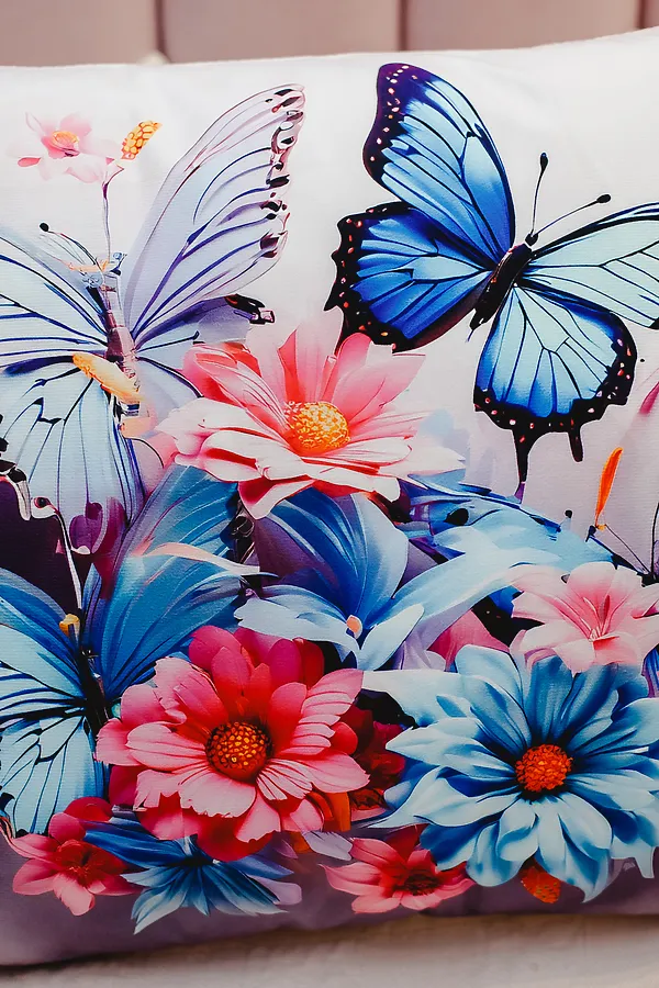 Наволочка декоративная декоративная 2 шт 3D эффект НАТАЛИ, сиреневый - фото 2